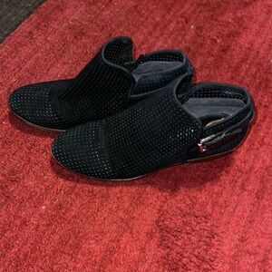 Sam Edelman Black Leather Booties 6